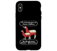 Tu n'aurais Pas vu Lama cédoine,si il est avec Lamayonnaise Coque pour iPhone X/XS