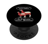 Tu n'aurais Pas vu Lama cédoine,si il est avec Lamayonnaise PopSockets PopGrip Adhésif