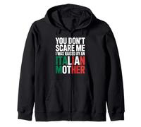 Tu ne me Fais Pas Peur, élevée par Une mère Italienne Sweat à Capuche