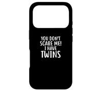 Tu ne me Fais Pas Peur, J'Ai des Jumeaux Coque pour iPhone 17 Pro