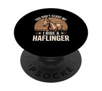 Tu ne me Fais Pas Peur, Je conduis Un Haflinger PopSockets PopGrip Adhésif