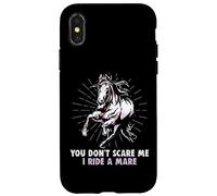 Tu ne me Fais Pas Peur Je Monte Une Jument équestre et de Coque pour iPhone X/XS