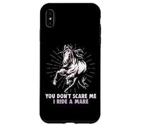 Tu ne me Fais Pas Peur Je Monte Une Jument équestre et de Coque pour iPhone XS Max