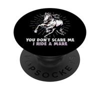 Tu ne me Fais Pas Peur Je Monte Une Jument équestre et de PopSockets PopGrip Adhésif