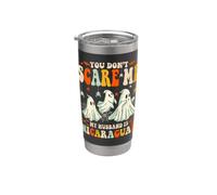 Tu ne me fais pas peur, mon mari est amusant pour Halloween au Nicaragua Gobelet isotherme en acier inoxydable double paroi