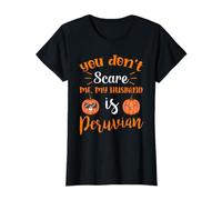 Tu ne me Fais Pas Peur, Mon Mari est la Femme péruvienne d'halloween T-Shirt