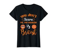 Tu ne me Fais Pas Peur, Mon Mari est Une épouse Britannique d'halloween T-Shirt