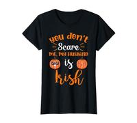 Tu ne me Fais Pas Peur, Mon Mari est Une épouse Irlandaise d'halloween T-Shirt