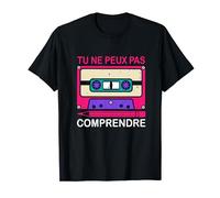 Tu ne peux pas comprendre cassette audio et crayon 1980-1990 T-Shirt