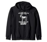 Tu ne Peux Pas me dire Quoi Faire Funny Goat Farmer Sweat à Capuche