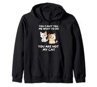 Tu Ne Peux Pas Me Dire Quoi Faire, Tu N'es Pas Mon Chat Sweat à Capuche