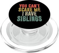Tu ne Peux Pas me Faire Peur, J'Ai des frères et sœurs Vintage Brother Sister PopSockets PopGrip pour MagSafe