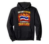 Tu ne Peux Pas me Faire Peur, Je suis mariée à Une Femme thaïlandaise, Un Mari drôle Sweat à Capuche