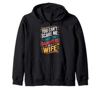 Tu ne peux pas m'effrayer, j'ai deux filles et une femme Sweat à Capuche