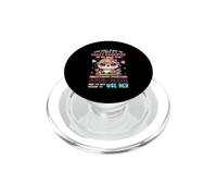 Tu ne Peux Pas m'effrayer, J'Ai Une Fille Folle, Elle est en colère PopSockets PopGrip pour MagSafe