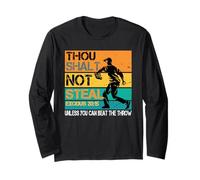 Tu ne voleras Pas, sauf si tu Peux Frapper Le Lancer au Baseball Manche Longue