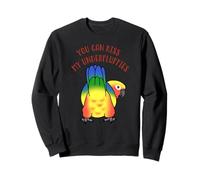 Tu Peux Embrasser Mes sous-Peluches Sun Conure Funny Sweatshirt