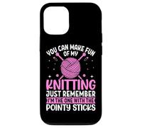 Tu peux te moquer de mon tricot, n'oublie pas Coque pour iPhone 12/12 Pro