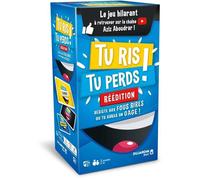 Tu Ris tu Perds - Réédition - Jeu de société - DUJARDIN - Affrontez-vous dans un duel de blagues pourries sans rire !