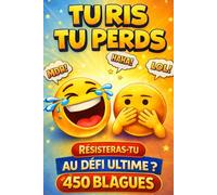 Tu Ris Tu Perds - Résisteras-tu au défi ultime ?: 450 blagues hilarantes pour jouer en famille ou entre amis - Le jeu ultime pour tester ton sérieux et provoquer des fous rires
