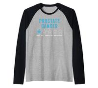 Tu Ruban de Sensibilisation au Cancer de la Prostate Manche Raglan