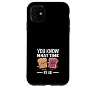 Tu Sais à Quelle Heure il est du Beurre de cacahuète et de la gelée Coque pour iPhone 11