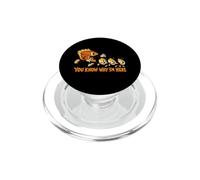 Tu Sais Pourquoi Je suis Ici Deviled Egg PopSockets PopGrip pour MagSafe