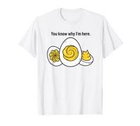 Tu Sais Pourquoi Je suis Ici Deviled Eggs Thanksgiving Funny T-Shirt