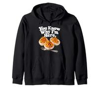 Tu Sais Pourquoi Je suis Ici Funny Deviled Egg Thanksgiving Sweat à Capuche
