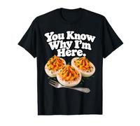 Tu Sais Pourquoi Je suis Ici Funny Deviled Egg Thanksgiving T-Shirt Graphique avec Valeur