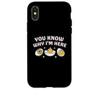 Tu Sais Pourquoi Je suis là pour Thanksgiving Coque pour iPhone X/XS