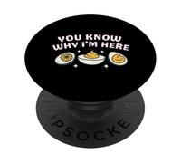 Tu Sais Pourquoi Je suis là pour Thanksgiving PopSockets PopGrip Adhésif
