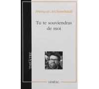 Tu te souviendras de moi