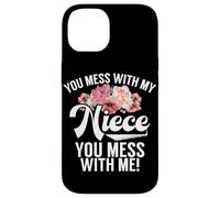 Tu t'en Prends à ma nièce, tu Te moches de Moi, Oncle Humor Coque pour iPhone 14