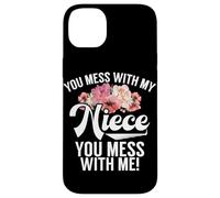 Tu t'en Prends à ma nièce, tu Te moches de Moi, Oncle Humor Coque pour iPhone 14 Plus