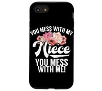 Tu t'en Prends à ma nièce, tu Te moches de Moi, Oncle Humor Coque pour iPhone SE (2020) / 7/8
