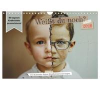 Tu t'en souviens ? Le calendrier de tes souvenirs d'enfance., Version française (Calendrier mural 2026 DIN A4 portrait), Calendrier CALVENDO mensuel