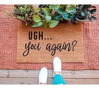 Tu T'En Vas Encore Paillasson Antidérapant Absorbant Tapis De Porte Durable Paillasson Exterieur pour Jardin Porte D'Entrée Maison 40 X 60Cm