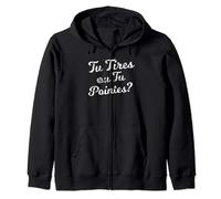 Tu Tires ou tu Pointes pour l'Aficionado de pétanque Sweat à Capuche
