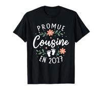 Tu Vas Être Cousine Annonce Grossesse Bientôt Cousine 2027 T-Shirt