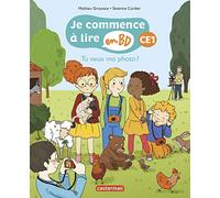Tu veux ma photo ? Ce1 - Mathieu Grousson - Casterman - cartonné - Bande dessinée jeunesse
