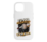 Tu Vois La Petite Tache Grise C’est Elle Astronome Ciel Coque pour iPhone 14