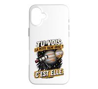 Tu Vois La Petite Tache Grise C’est Elle Astronome Ciel Coque pour iPhone 16 Plus