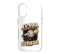 Tu Vois La Petite Tache Grise C’est Elle Astronome Ciel Coque pour iPhone 17