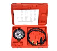 TU1 Testeur de pression à vide automobile avec couvercle interchangeable et corps en acier traité thermiquement pour mesurer la pression du collecteur d'admission (rouge)