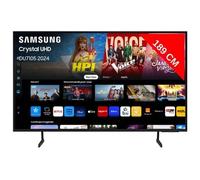 Samsung TV Crystal UHD 75" DU7105 2024, 4K, Smart TV