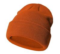 TUANMOZI Bonnet en tricot pour garçons et filles - Confortable - Classique - Automne - Hiver - Chaud - Tricot - Pour enfants de 2 à 10 ans, Couleur caramel 02, 2-10 Jahre