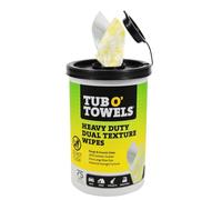 Tub O' Towels TW75 Lot de 75 lingettes nettoyantes multi-surfaces, double texture, 25,4 x 30,5 cm
