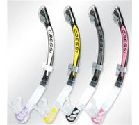 Cressi Alpha Ultra Dry Diving Snorkel Bleu,Noir