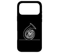 Tuba Art Linéaire pour Musiciens Coque pour iPhone 17 Pro Max